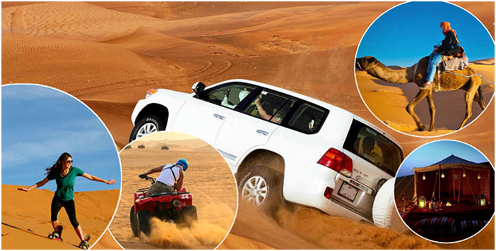 Dubai heaven for desert safari tour