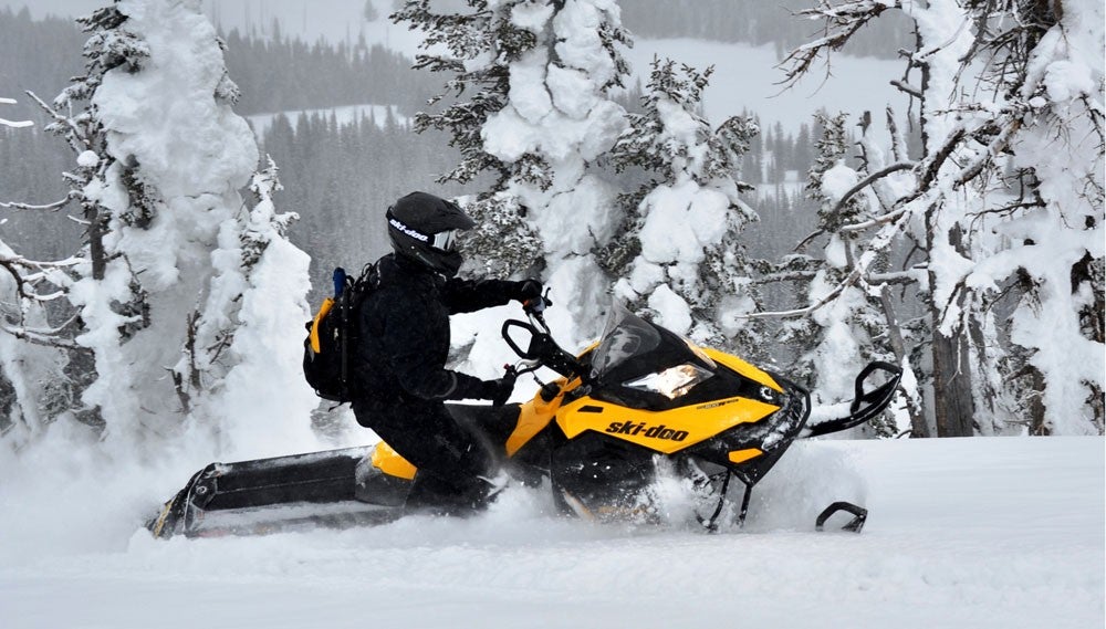 snowmobile riding for beginners